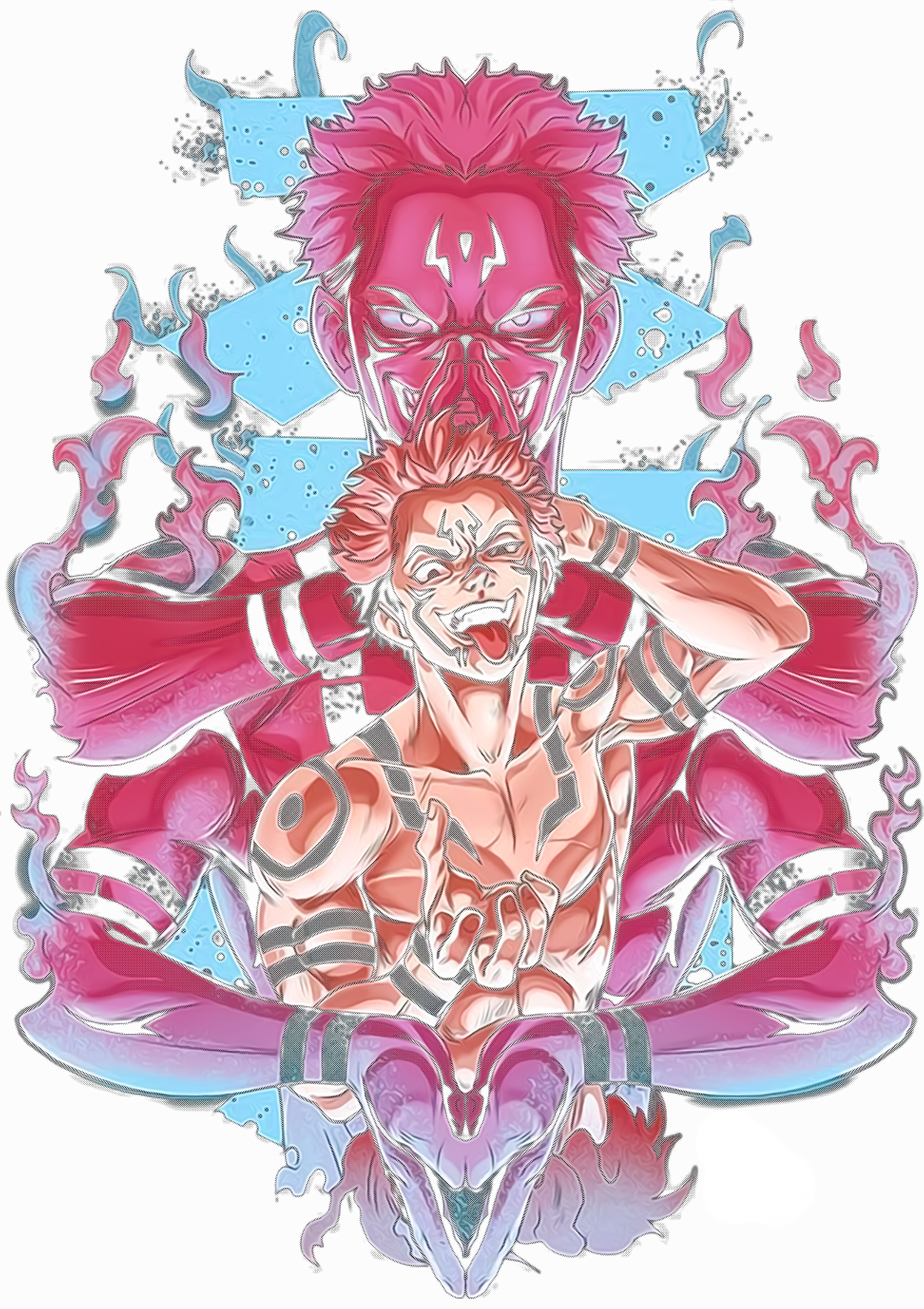 Sukuna King of Curses Jujustu Kaisen T-Shirt