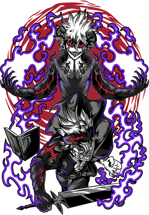 Black Clover Devil Link T-Shirt